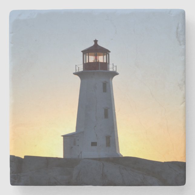 Peggy's Cove Nova Scotia drink Coaster (Front)