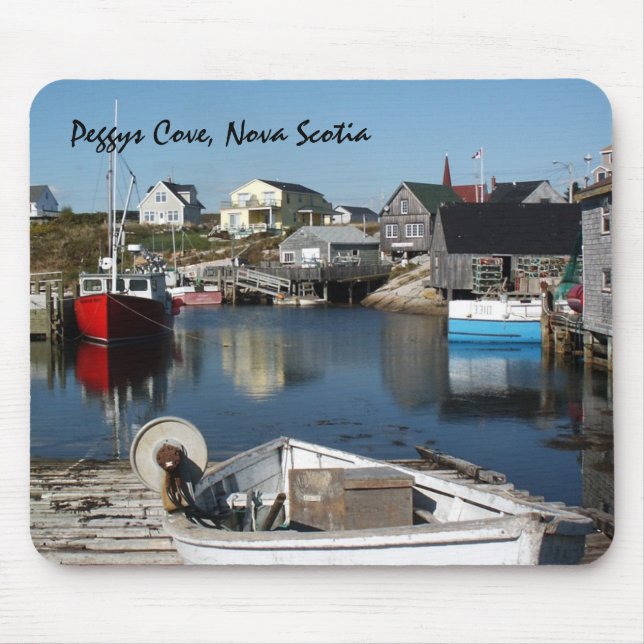 Peggys Cove, Nova Scotia Mouse Pad (Front)
