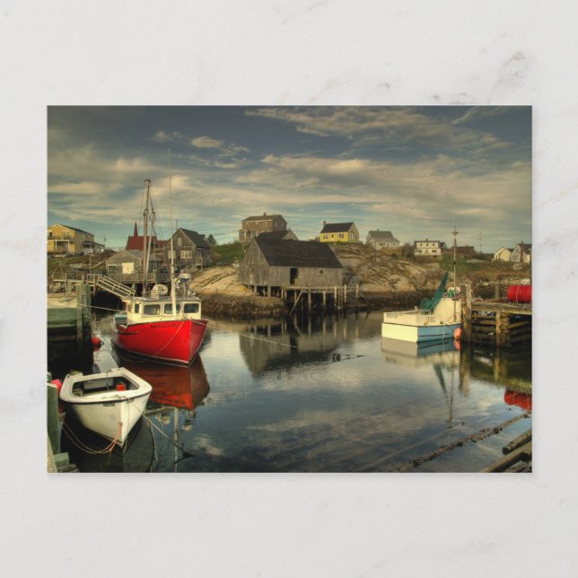 Peggy's Cove, Nova Scotia Postcard (Front)