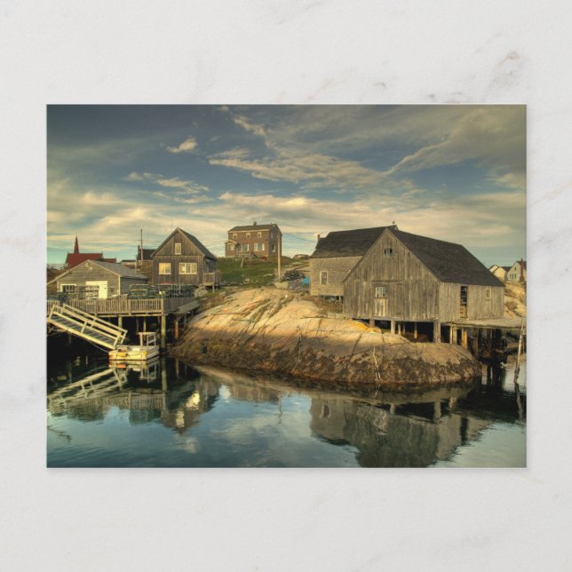 Peggy's Cove, Nova Scotia Postcard (Front)