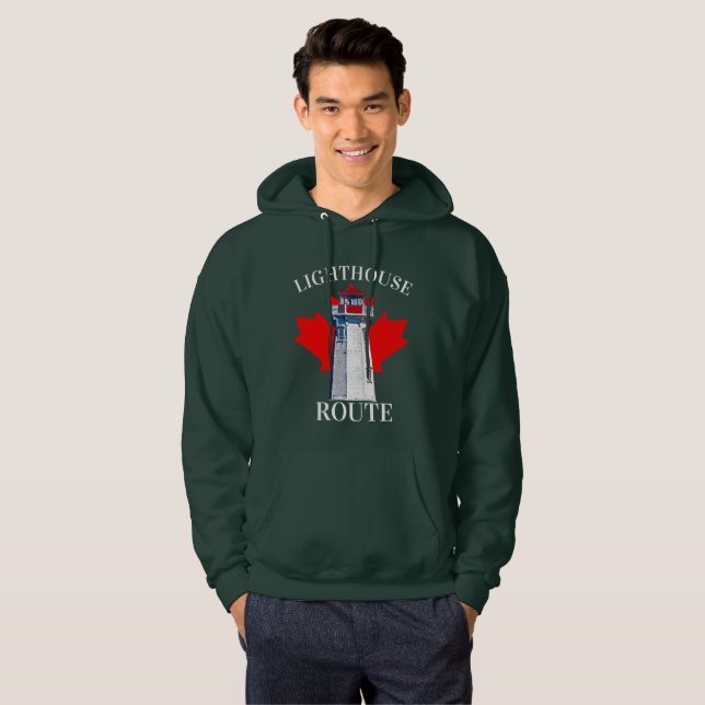 Peggy's cove Nova Scotian 902 Lighthouse route  Ho Hoodie (Front Full)