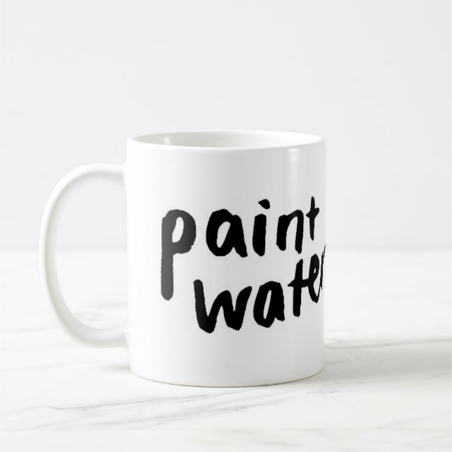 Peignez la tasse de l'eau (Gauche)