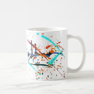 peignez la tasse d'éclaboussure