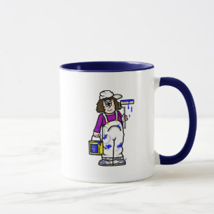 Peindre Diva Café Mug (Customisez-Le!)