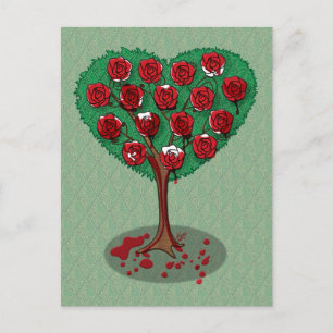 Peindre La Carte Postale Rouge Rose