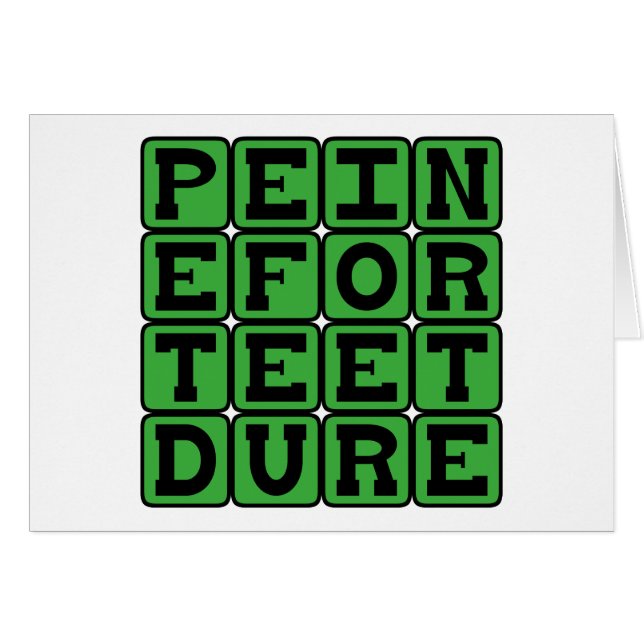Peine Forte Et Dure, Strong Punishment (Front Horizontal)