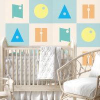 4 lettres bébé nom de bébé pépinière décor papier 