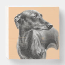 Peint à la main Greyhound