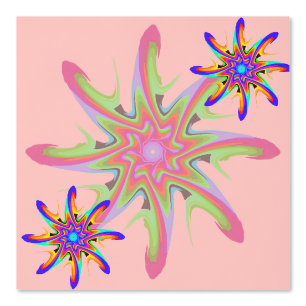 Peint Papier peel et bâche 2 - Pinky