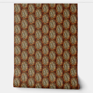 Peint Papier peel et bâche avec motif feuille