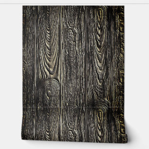 Peint PLANTES EN BOIS PAPIER WALLPAPER transparent