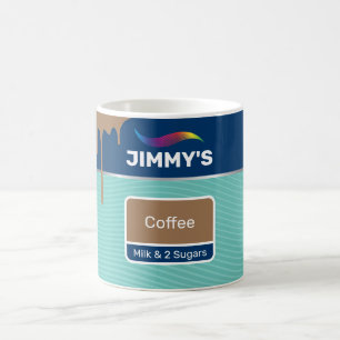 Peintre et décorateurs Mug classique, 325 ml Caf