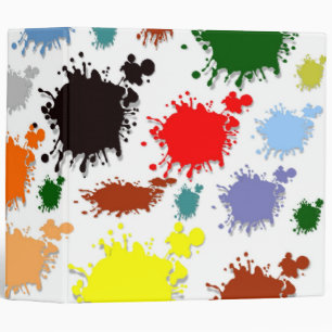 Peinture à éclaboussure Avery Classeur
