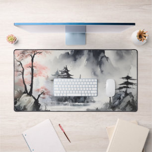 Peinture à l'encre des montagnes