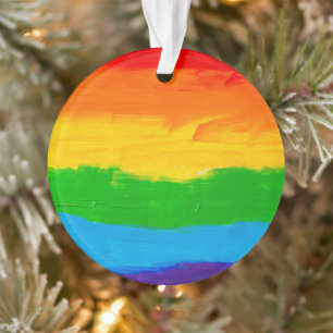Peinture à l'huile Couleurs arc-en-ciel LGBT gay g