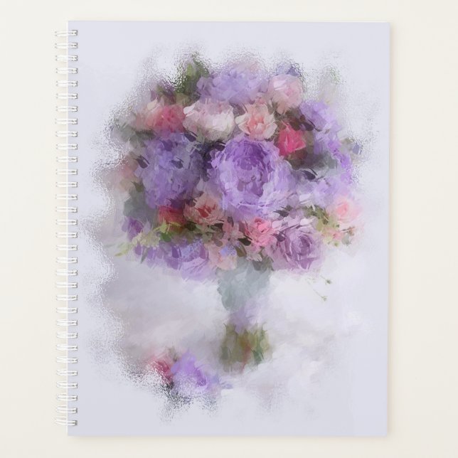 Peinture à l'huile de fleurs Élégant Modèle modern (Devant)