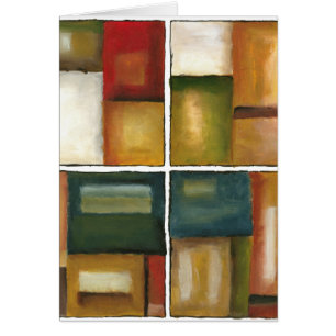 Peinture à quatre panneaux par Jennifer Goldberger