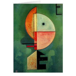 Peinture abstraite ascendante de Kandinsky