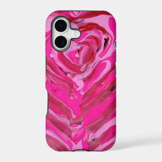 Peinture abstraite d'original sur le coque iphone