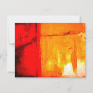 Peinture Abstraite moderne Invitations personnalis