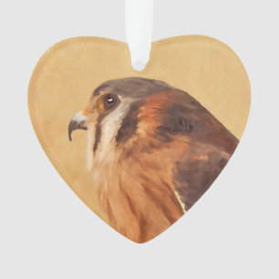 Peinture américaine Kestrel - Art original pour oi