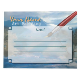 Peinture artistique - Bloc-notes