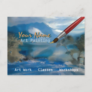 Peinture artistique - Carte postale
