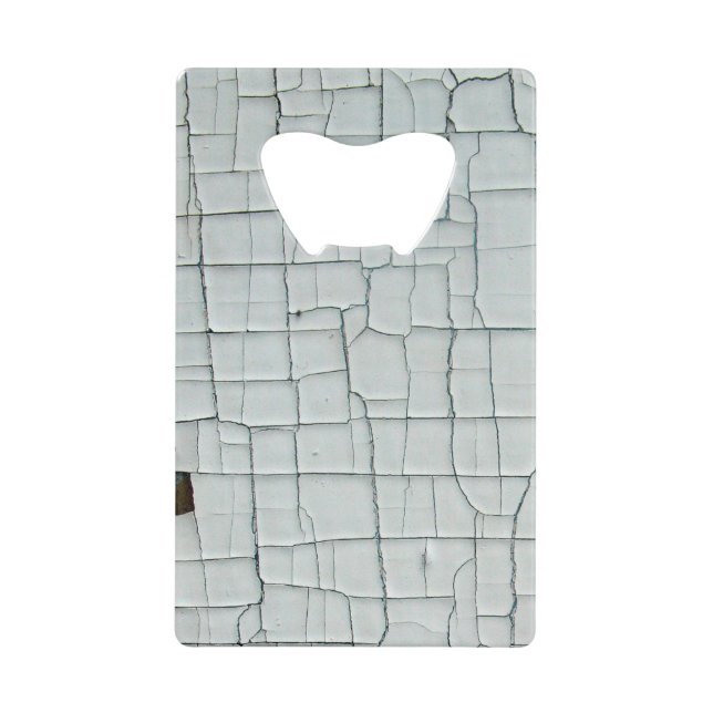 Peinture blanche fissurée et écaillée (Devant)