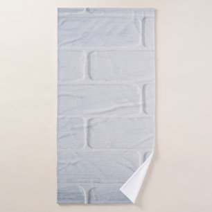 Peinture blanche murale en brique texture