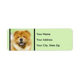Peinture Chow Chow - Joli art original chien