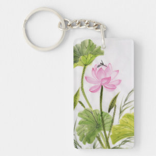 Peinture d'aquarelle de la fleur de Lotus 2