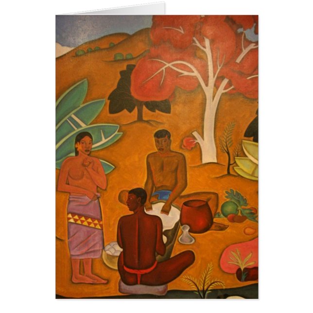 Peinture d'Arman Manookian - carte (Devant)