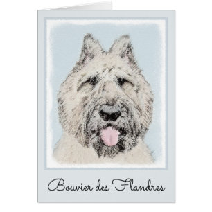 Peinture de Bouvier des Flandres - Art original de