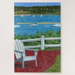 Peinture de chaise Adirondack 1014 pièces Puzzle