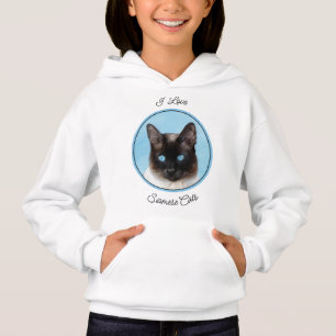 Peinture de chats de Siamese - Cute Original Cat A