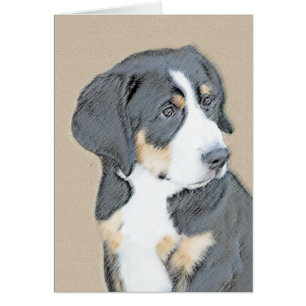 Peinture de Chien de Montagne bernois - Art origin