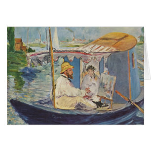 Peinture de Claude Monet - Edouard Manet