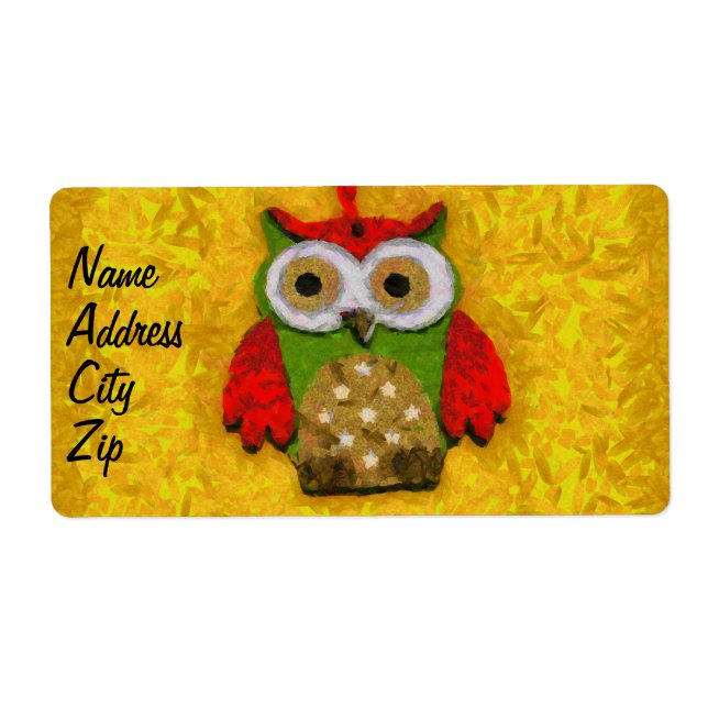 Peinture de hibou (Devant)