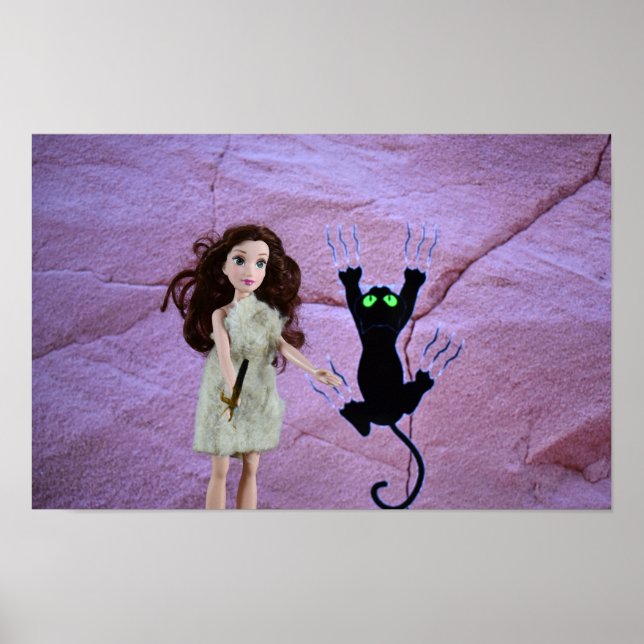 Peinture de la grotte. affiche (Devant)