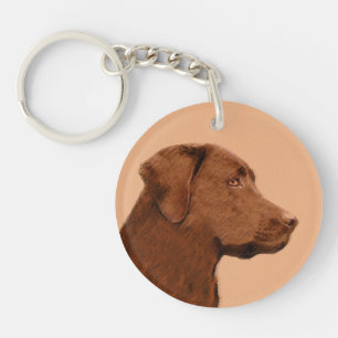 Peinture de Labrador Retriever (Chocolat) - Art Ca