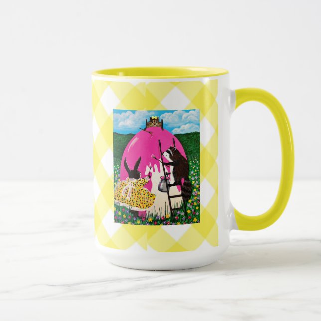 Peinture de l'OEUF géant Mug (Droite)