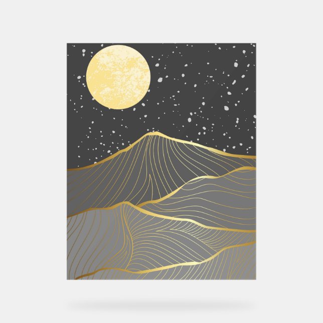 Peinture de montagne Premium (Recto)