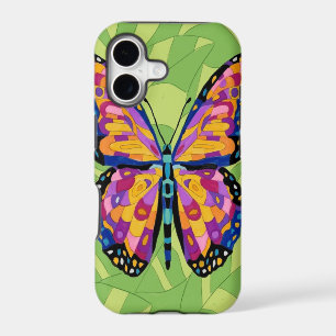 Peinture de papillon abstrait
