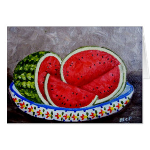 Peinture de pastèque