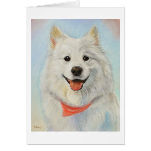 Peinture de Samoyed