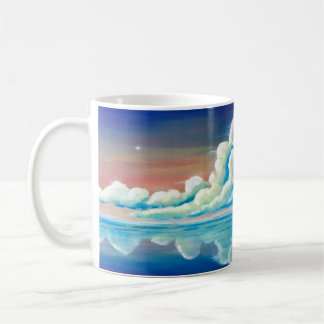 Peinture de Tasse au Coucher du Soleil