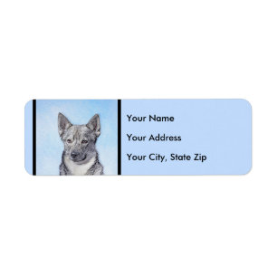 Peinture de Vallhund de Suédois - art original