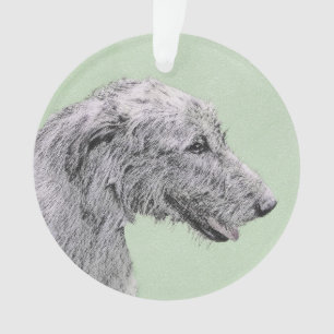 Peinture de Wolfhound irlandais - Joli art origina