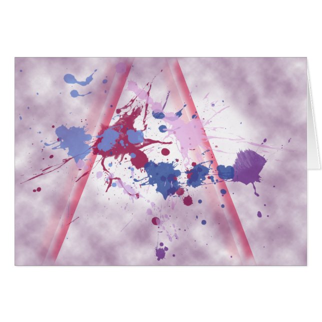 Peinture d'éclaboussure (paysage) (Devant horizontal)