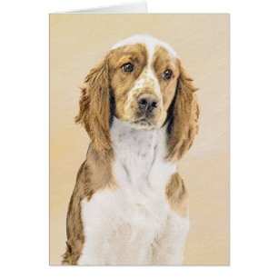 Peinture d'espagnol Welsh Springer - Art original